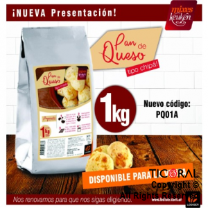 PREMEZCLA PARA PAN DE QUESO 1KG LODISER KEUKEN x 1